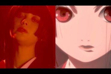 シンクロにゾクゾク！玉城ティナとアニメ、2人の閻魔あい／映画『地獄少女』コラボ映像