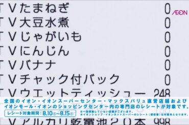 イオン 夏も！０円にしちゃいます抽選会 武井咲