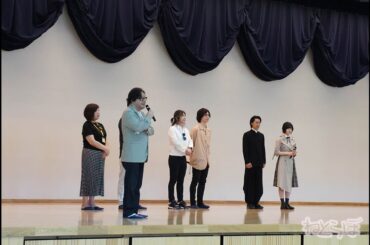 平手友梨奈さん・TAKAHIROさんあいさつ　「FUTABA 1 DAY SUMMER SCHOOL」開校式