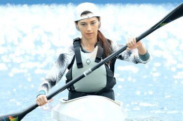 中条あやみ、「かっこいい」と監督から大絶賛！　迫力のカヌー大会レースシーンの裏側公開　映画「水上のフライト」メーキング映像