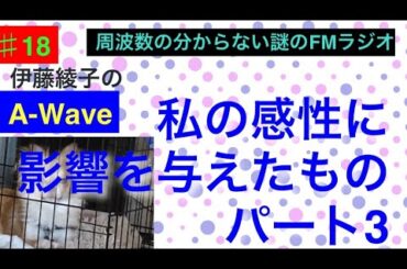 伊藤綾子の「A-wave」18 私の感性に影響を与えたものパート3