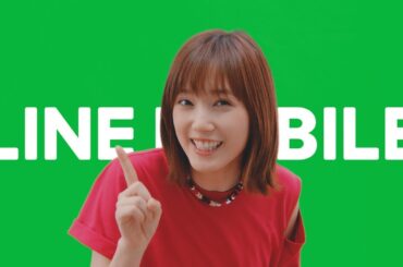 本田翼、話題の“LINEモバイルダンス”新CMが公開　テレビから飛び出し直撃インタビュー？