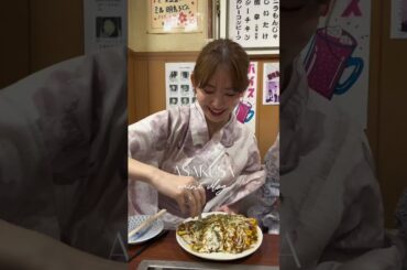 今年初浴衣..🍧🤍　#浅草 #shorts