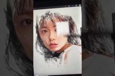 Special Report! The result of woman drawing!! 小芝風花 #shorts