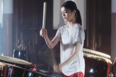 紺野彩夏＆久保田紗友W主演　美少女たちが和太鼓に奮闘　山之内すず、永瀬莉子、川津明日香らも　映画「藍に響け」予告編