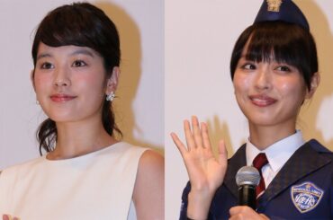 内田理央、20年後は「平和な世界で平和に暮らす」筧美和子は「ペアルックかあちゃん」「劇場版　仮面ライダードライブ　サプライズ・フューチャー」公開初日舞台あいさつ2