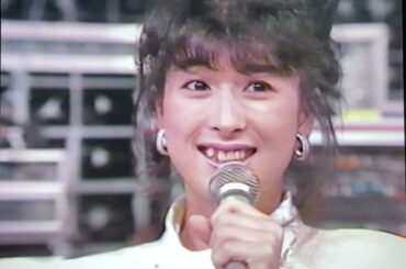 『哀しくてジェラシー』河合奈保子さん🌸夜のヒットスタジオ 1986.6.11🌺純白の天使の歌姫〜チェッカーズ楽曲オープニングカバー⭐️『夏色片想い』菊池桃子さん