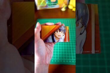 机の下から覗く可愛すぎる山田杏奈を立体化してみた #僕ヤバ #山田 #シャドーボックス #shorts