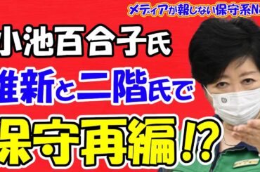 【小池百合子都知事】維新と自民党非主流派を巻き込み保守再編！？小池百合子氏が和歌山補選で二階氏と応援演説をした理由！？因縁ある両者が手を組む「令和の薩長同盟」！？【メディアが報じない保守系News】