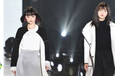 八木アリサ＆玉城ティナ、ViVi専属モデルが仲良しランウェイ【関コレ2017AW】