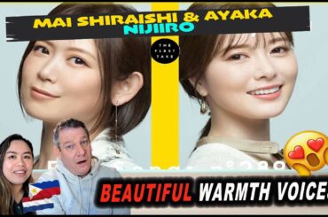 白石麻衣 × 絢香 - にじいろ / THE FIRST TAKE powered by ASAHI SUPER DRY |dutch Couple REACTION