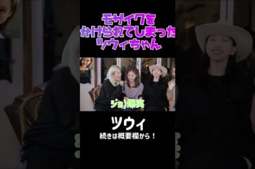 【TWICE】ツウィが体を張りすぎてとうとう顔にモザイクがかかりましたｗｗ #shorts #twice #twiceツウィ