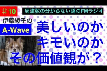 伊藤綾子の「A-wave」10 美しいのかキモいのか、その価値観が？