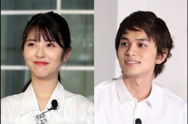 浜辺美波、キスシーンを振り返り「お世話になりまして…」北村匠海からは意外な裏話も＜「思い、思われ、ふり、ふられ」生配信イベント＞