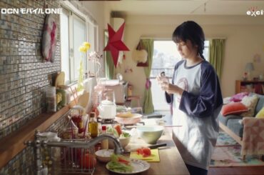 道重さゆみ、人生で初めてオムレツに挑戦！「OCN モバイル ONE」あさ重編