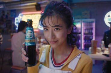 黒島結菜  サントリー ビアボール「ビアボールってなに？」篇 TVCM