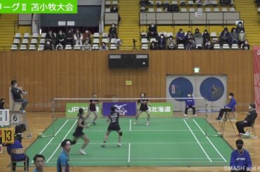 鈴木咲貴／正田捺実(百十四銀行) vs 鈴木優香／海老原香澄(JR北海道)