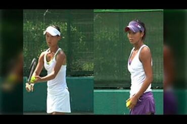 全日本ジュニアテニス選手権'10 U16 決勝 小和瀬望帆 VS 尾崎里紗
