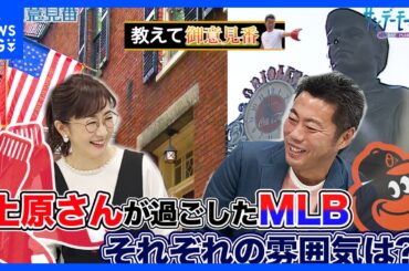 教えて御意見番!!上原浩治さんが所属したMLB４球団のチームや街並みを聞きました(前編)【サンデーモーニング】｜TBS NEWS DIG