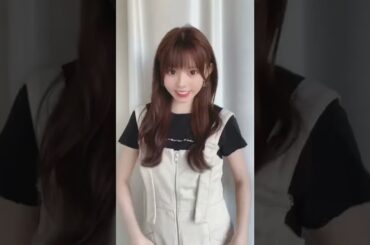 오오모리 리오(大森莉緒) 틱톡 TikTok - 어려웠어어🐒 #PopPopPop 챌린지