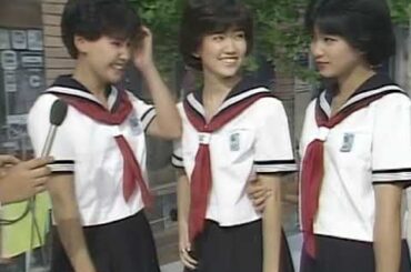 松本伊代 堀ちえみ コント・ウィッキーさんのワンポイント英会話（1986年）