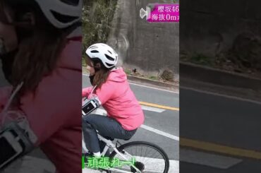 【守屋麗奈】一所懸命に自転車を漕ぎ、坂道を登る麗奈たんが愛おしいんだなん :)【櫻坂46】