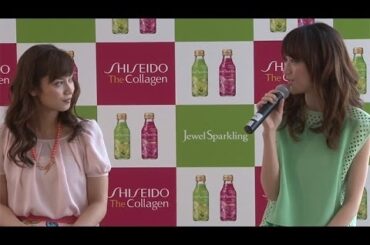 平愛梨「恋は休業中」　「moumoon」YUKAも「のんびり」　資生堂新商品CM発表会(2)