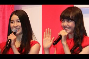 土屋太鳳、松井愛莉が登場！「ロッテ　ガーナチョコびらきセレモニー2014」(1)