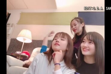 2020 03 08 モーニング娘。'20 『リハ終わり帰る前のまったりタイム』譜久村聖 小田さくら 横山玲奈 森戸知沙希 山崎愛生