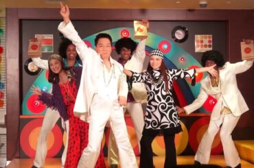 スター錦野&石川梨華&保田がノリノリ70'sダンス！