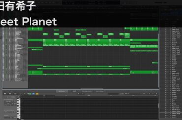 [耳コピ] 岡田有希子 Sweet Planet [DTM/MIDI] 小室哲哉