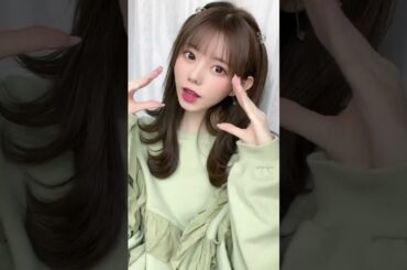 오오모리 리오(大森莉緒) 틱톡 TikTok - 머리 커트했어✂️ 어때?? #大森莉緒 #오오모리리오