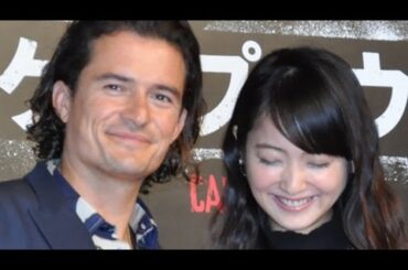 佐々木希、オーランド・ブルームに欧州行きを誘われ「ついて行きます」／映画『ケープタウン』来日記者会見