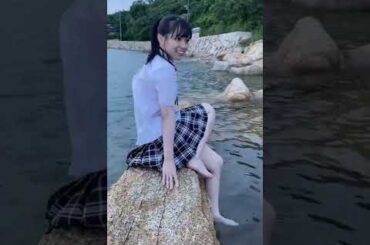 後18日 🛳 ‬#岩田陽菜1st写真集 #選べないクレヨン #見てクレヨン #写真集 #オフショット #海 #STU48 #岩田陽菜 2022.10.15