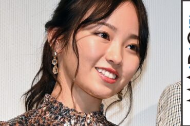 今泉佑唯、レオパード柄ミニワンピでキュートに脚見せ　ビジューアクセで華やかに