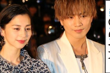 三代目JSB登坂広臣、中条あやみのジンクスに「可愛い」自身は「左足から…」　映画「雪の華」公開記念舞台あいさつ