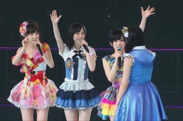 AKB48グループ MC3 指原莉乃・柏木由紀・山本彩・松井玲奈  (臨時総会)20130428
