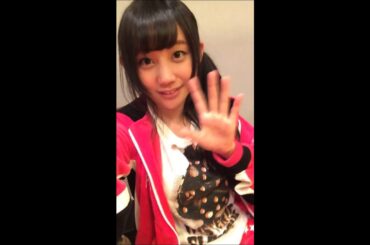 20140207 NMB48 薮下柊：残念無念また来週っ おやしゅみ☆☆☆