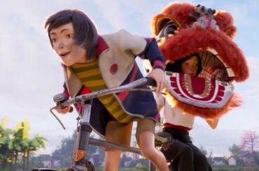 花江夏樹×桜田ひより、獅子舞バトルと魂を揺るがす胸熱な冒頭10分間／映画『雄獅少年／ライオン少年』本編冒頭映像