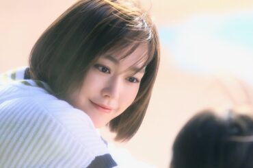 桐谷美玲、“未来の娘”へ優しく穏やかな表情に／あいおい生命CM＋メイキング＋インタビュー