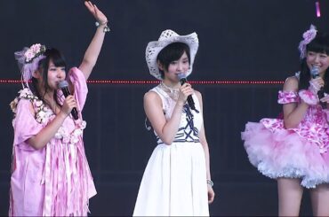 NMB48 ジャングルジム〜MC2 山本彩 (相方不機嫌)〜山田菜々・渡辺美優紀・矢倉楓子・谷川愛梨・與儀ケイラ (臨時総会) 20130426