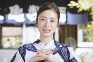 上戸彩、涼しげな浴衣姿でこの夏待ち望んでいる楽しみは？／丸亀製麺CM＋インタビュー