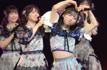 #小栗有以 #岡田奈々#村山彩希 チャンスの順番 法定速度と優越感 AKB48 どっぼーん！1周年記念ライブ！ J：COMホール八王子