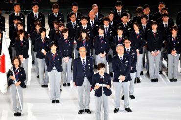 【平昌五輪】日本代表選手の壮行会　高梨沙羅が旗手代行