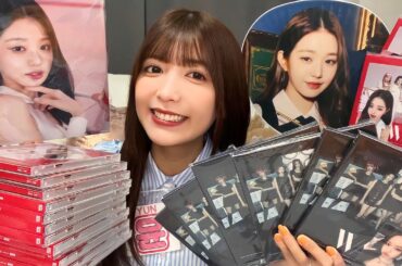 【推し活】"IVE"のCD爆買い&店内で大量開封🔥ウォニョンのハイタッチ会当選するまで帰れません！〜ヲタクの底力で神引き発揮したぞ〜