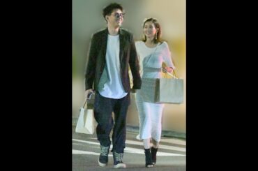桐谷美玲と三浦翔平　誕生日に手をしっかり繋いでデート撮