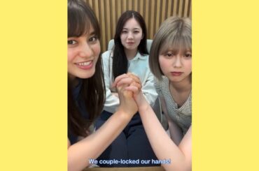 230609 NiziU Riku Ayaka Nina Instagram Live [ENG SUB]