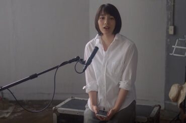 のん、“1回限り”放送のTVCMでアカペラに挑戦　キリンジ「エイリアンズ」歌う　『LINEモバイル』スペシャルTVCM