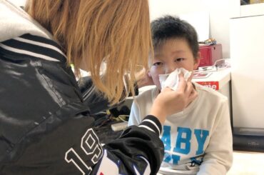 こころくんが外で遊んでいてケガをして帰ってきました😭【ココロマン普段の様子】