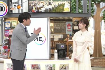 安住アナに“初フロント”を祝福される松田好花ちゃん